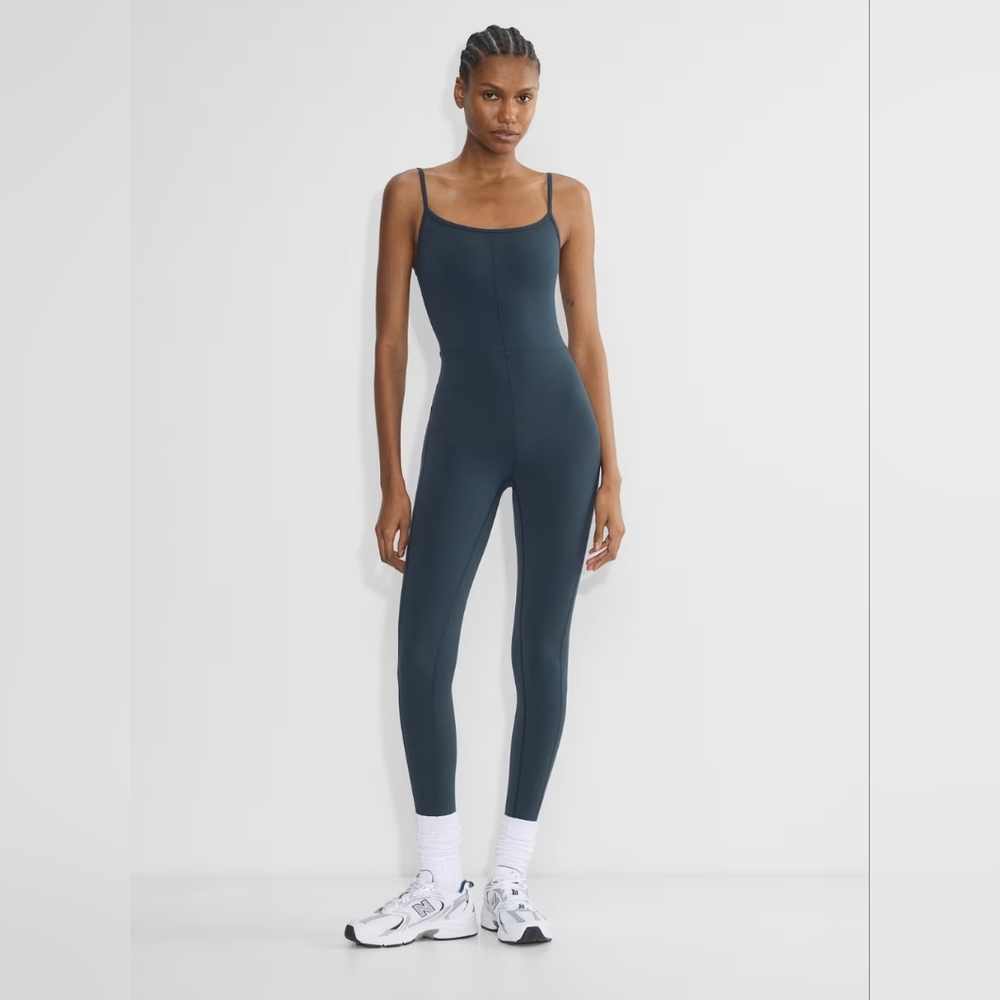 Wilfred Divinity Midnight Blue Fitted Jumpsuit